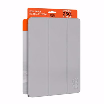 Picture of Eiger Eiger Storm 250m Stylus Case for iPad Pro 11 (2025) / (2024) Retail Sleeve in Light Grey